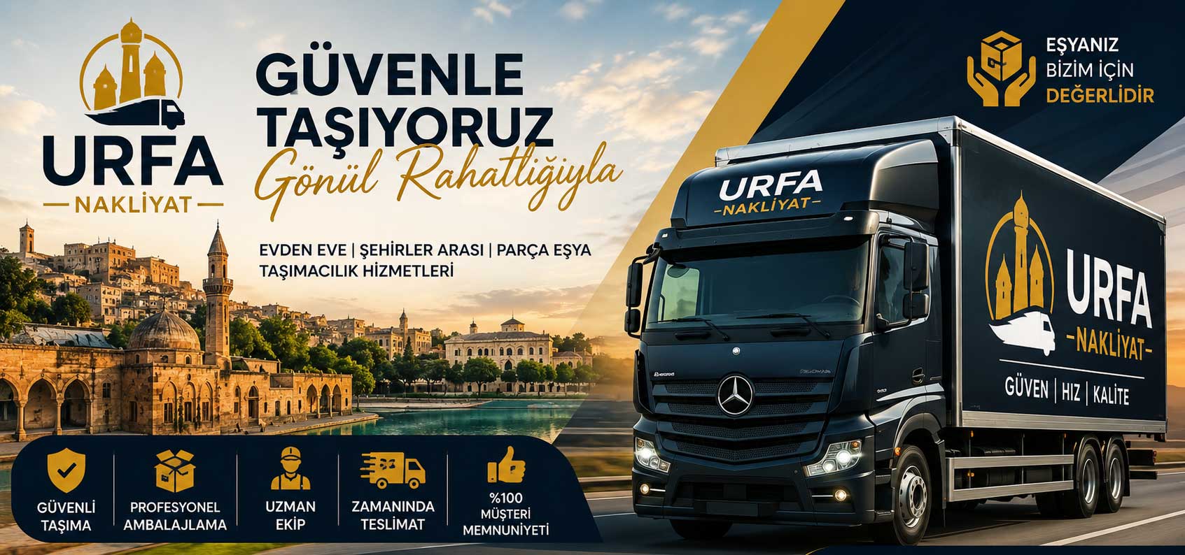 Şanlıurfa’da Evden Eve Nakliyatta Güven Dönemi: Canbeyli Nakliyat Sektöre Yön Veriyor
